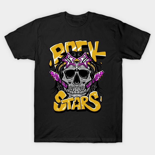 Rock stars T-Shirt by widhim